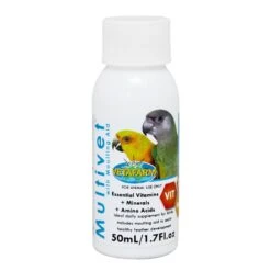 Vetafarm Multivet With Moulting Aid For Birds -Vetn Pet Direct Store Vetafarm Multivet w Moulting Aid 50mL web