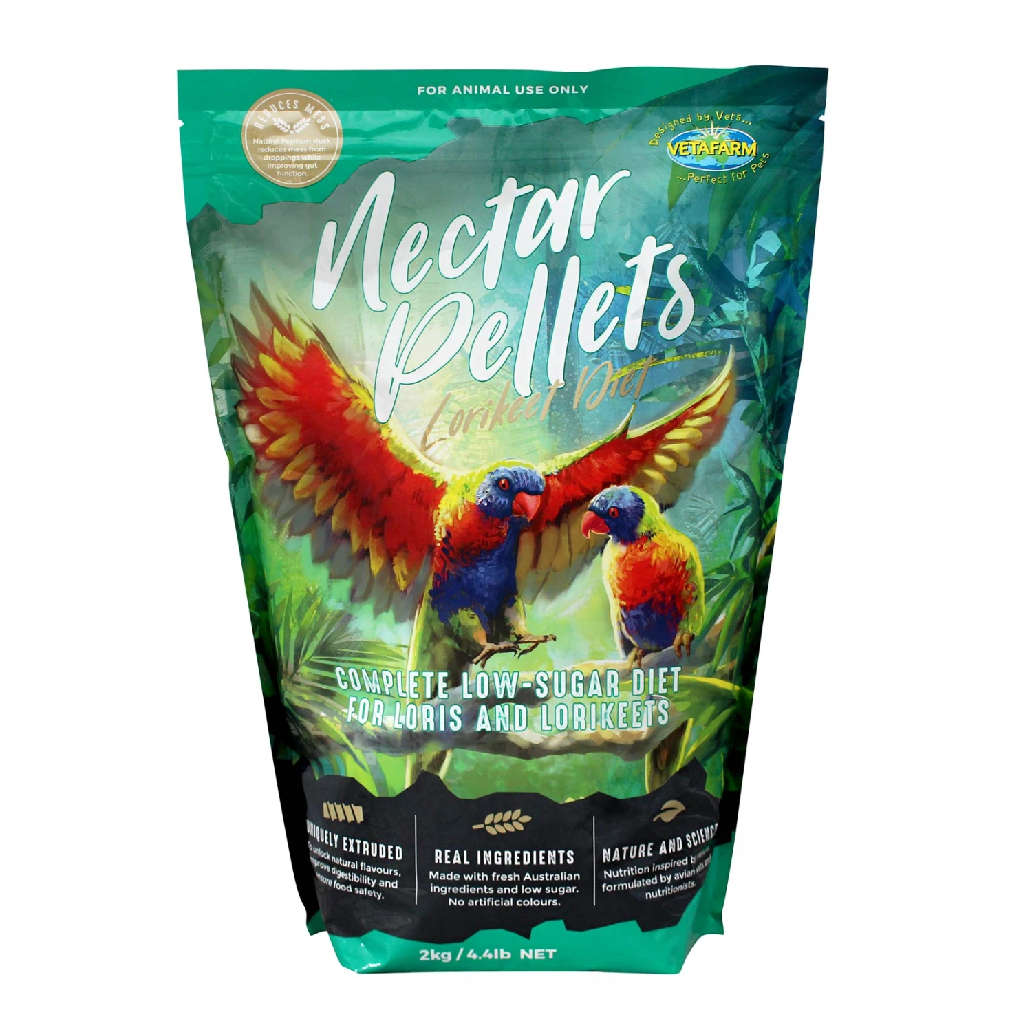 Vetafarm Nectar Pellets Lorikeet Bird Food 1 Vetafarm Nectar Pellets Lorikeet Bird Food