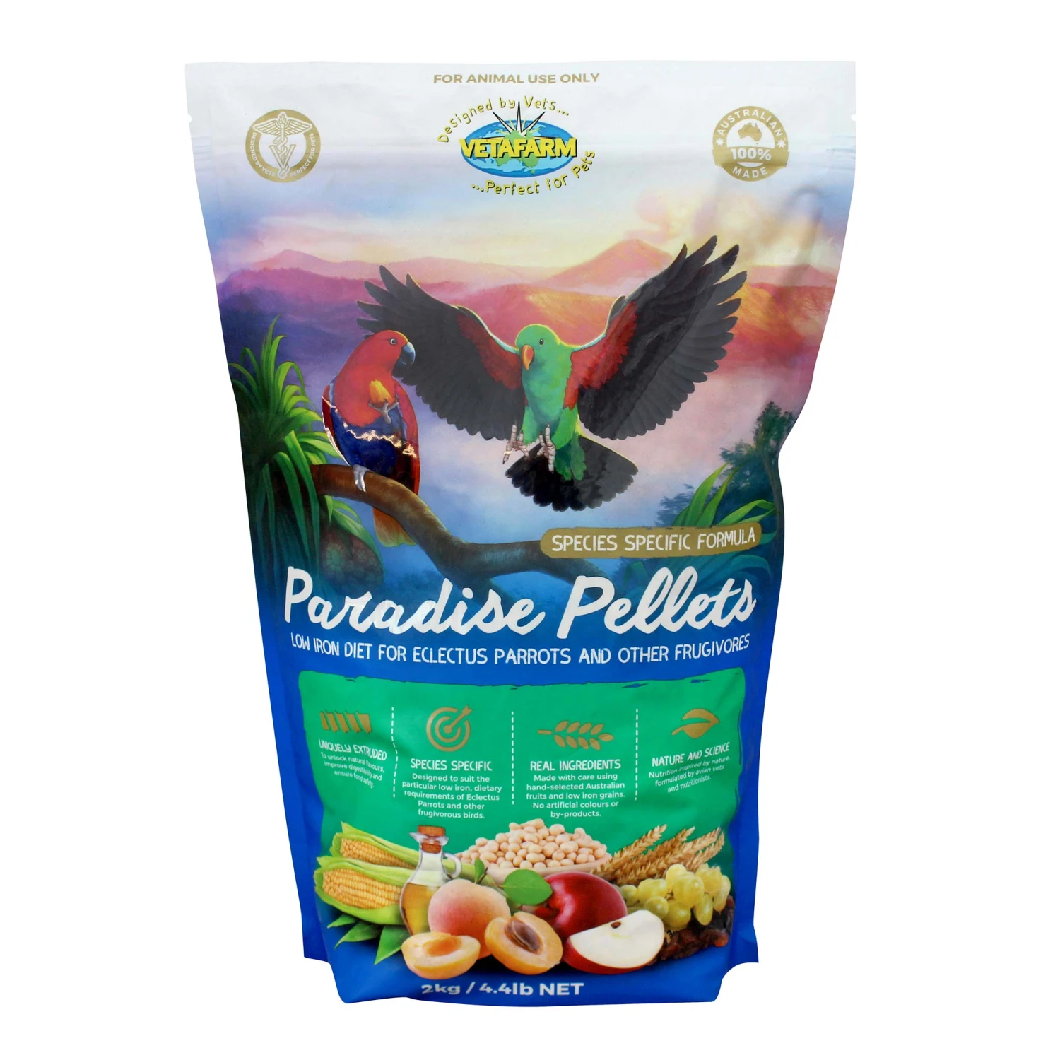 Vetafarm Paradise Pellets Bird Food 1 Vetafarm Paradise Pellets Bird Food