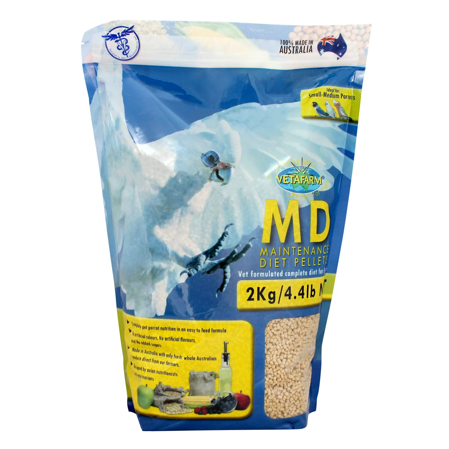 Vetafarm Parrot Maintenance Pellets 5 Vetafarm Parrot Maintenance Pellets - Image 5