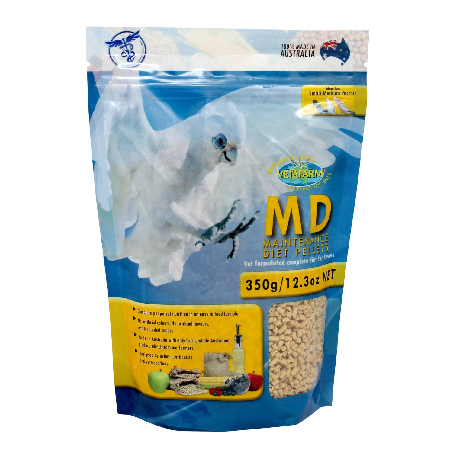 Vetafarm Parrot Maintenance Pellets 2 Vetafarm Parrot Maintenance Pellets - Image 2