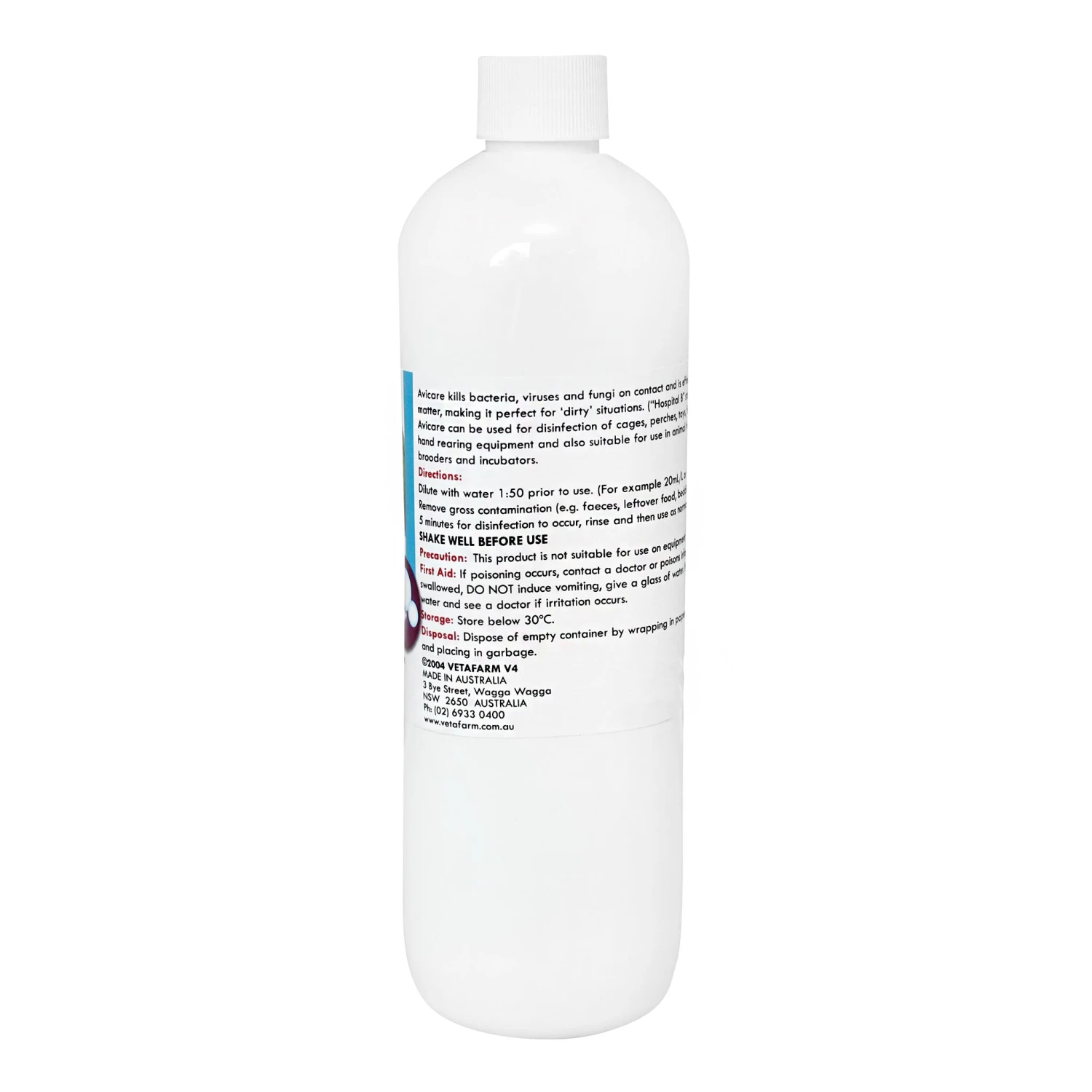 Vetafarm Avicare Concentrate Disinfectant 4 Vetafarm Avicare Concentrate Disinfectant - Image 4