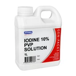 Vetsense Gen Packs Iodine 10% PVP Solution -Vetn Pet Direct Store Vetsense Gen Pack Iodine 10percent PVP Solution 1L web