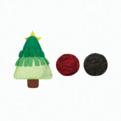 HugSmart Meow Buddies Christmas Tree & Balls - 3 Pack -Vetn Pet Direct Store Xmaas tee balls 2