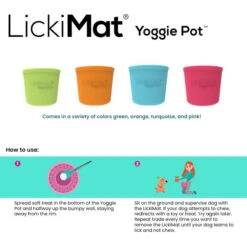LickiMat Yoggie Pot 21 LickiMat Yoggie Pot -Vetn Pet Direct Store YoggiePot S4 570x570 crop top f058d421 bc8d 45cd 9089 720d261e3872