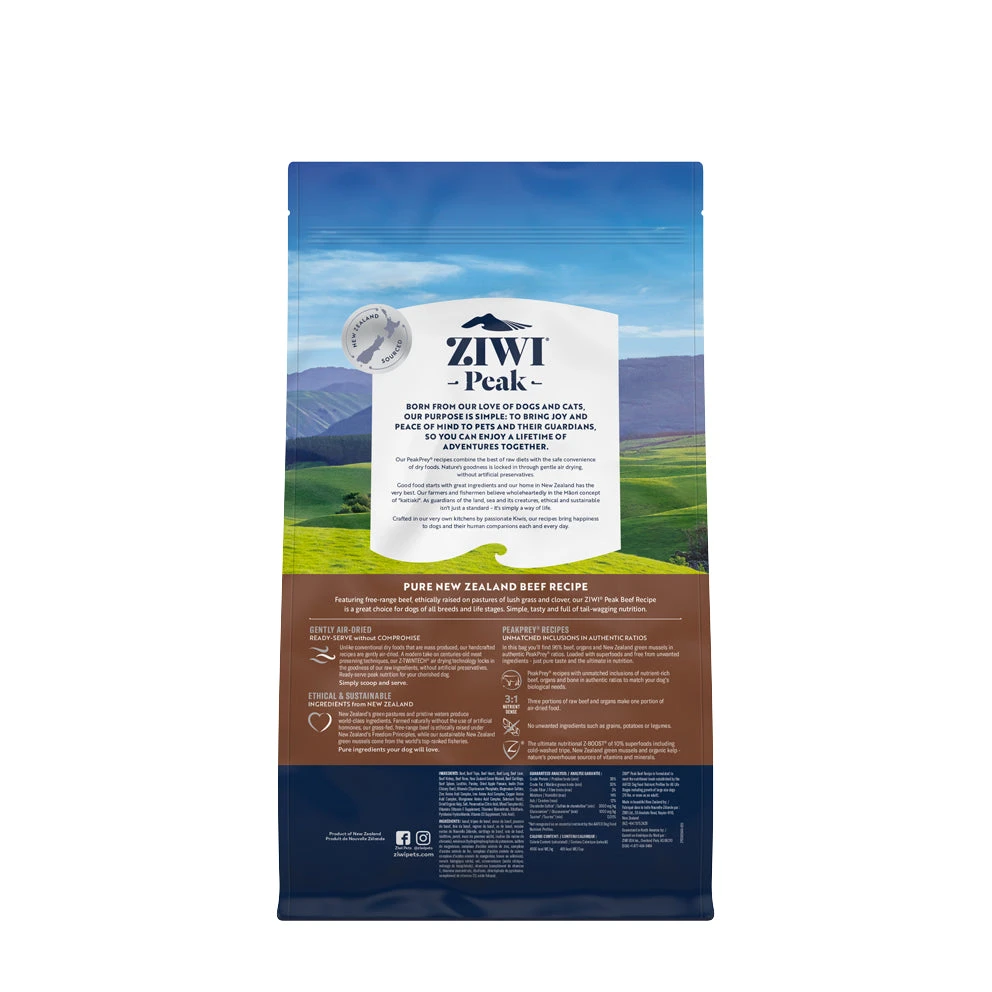 Ziwi Peak Air Dried Beef For Dogs 8kg Value Bundle 3 Ziwi Peak Air Dried Beef For Dogs 8kg Value Bundle - Image 3