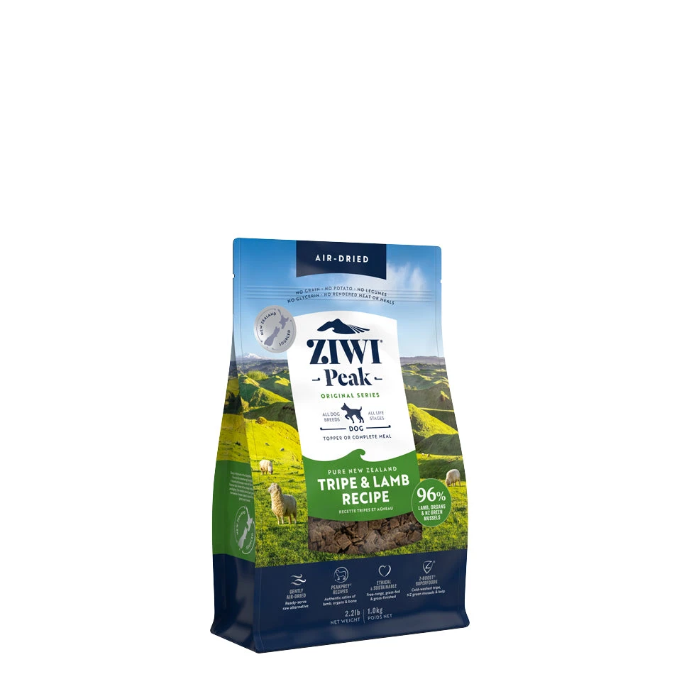 Ziwi Peak Air Dried Tripe & Lamb For Dogs 2 Ziwi Peak Air Dried Tripe & Lamb For Dogs - Image 2