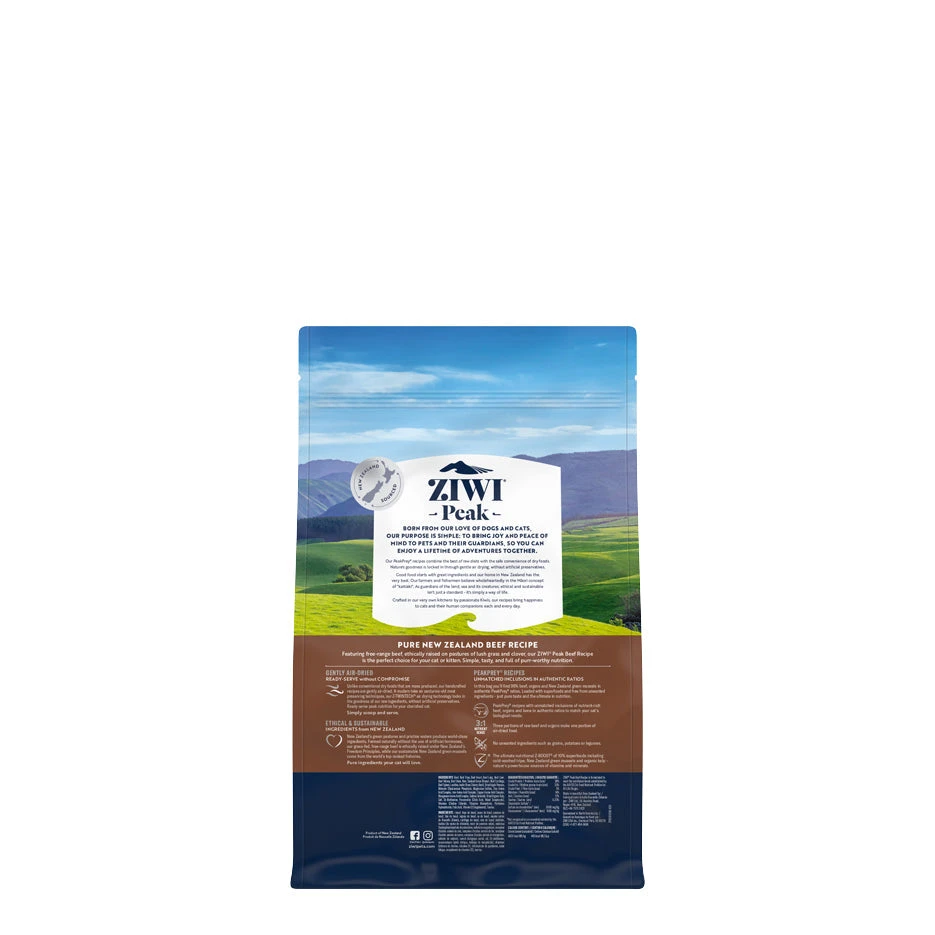Ziwi Peak Air Dried Beef For Cats 2kg Value Bundle 2 Ziwi Peak Air Dried Beef For Cats 2kg Value Bundle - Image 2