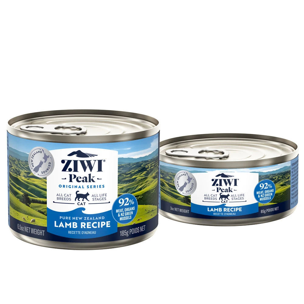Ziwi Peak Lamb Wet Cat Food 1 Ziwi Peak Lamb Wet Cat Food