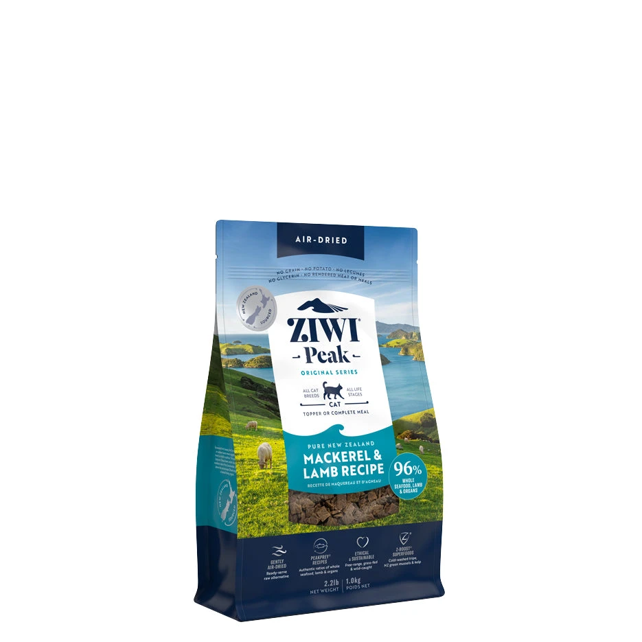 Ziwi Peak Air Dried Mackerel & Lamb For Cats 1 Ziwi Peak Air Dried Mackerel & Lamb For Cats