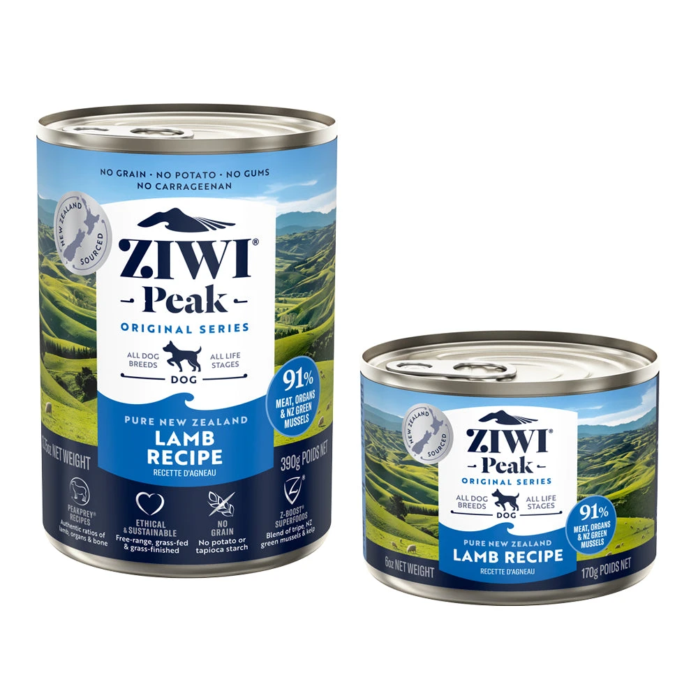 Ziwi Peak Lamb Wet Dog Food 1 Ziwi Peak Lamb Wet Dog Food