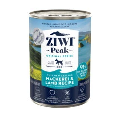 Ziwi Peak Mackerel & Lamb Wet Dog Food -Vetn Pet Direct Store ZP dog mackerel lamb 390g