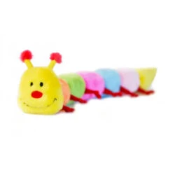 Zippy Paws Caterpillar Large With 6 Round Squeakers -Vetn Pet Direct Store ZP large caterpillar2