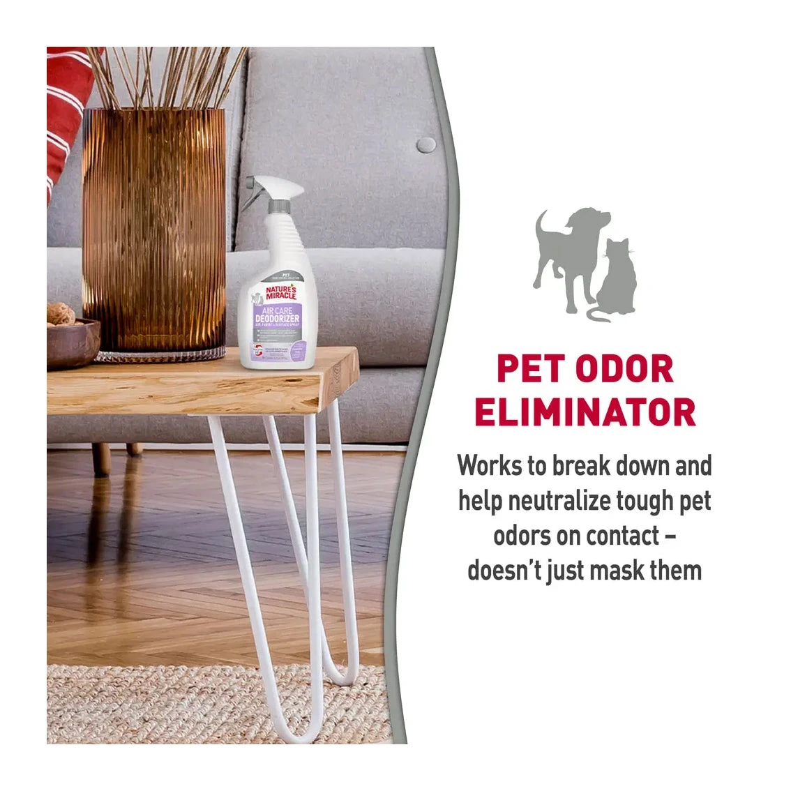 Nature's Miracle Air Care Deodorizer Lavender & Vanilla 709mL 4 Nature's Miracle Air Care Deodorizer Lavender & Vanilla 709mL - Image 4