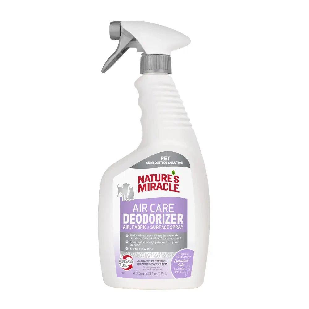 Nature's Miracle Air Care Deodorizer Lavender & Vanilla 709mL 1 Nature's Miracle Air Care Deodorizer Lavender & Vanilla 709mL
