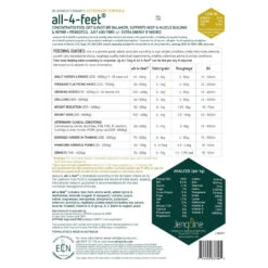 Jenquine All-4-feet Feed, Diet And Pasture Balancer For Horses 8 Jenquine All-4-feet Feed, Diet And Pasture Balancer For Horses -Vetn Pet Direct Store all 4 feet back