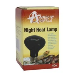 Anarchy Reptile Night Heat Lamp -Vetn Pet Direct Store anarchy reptile night heat lamp 40W 4web