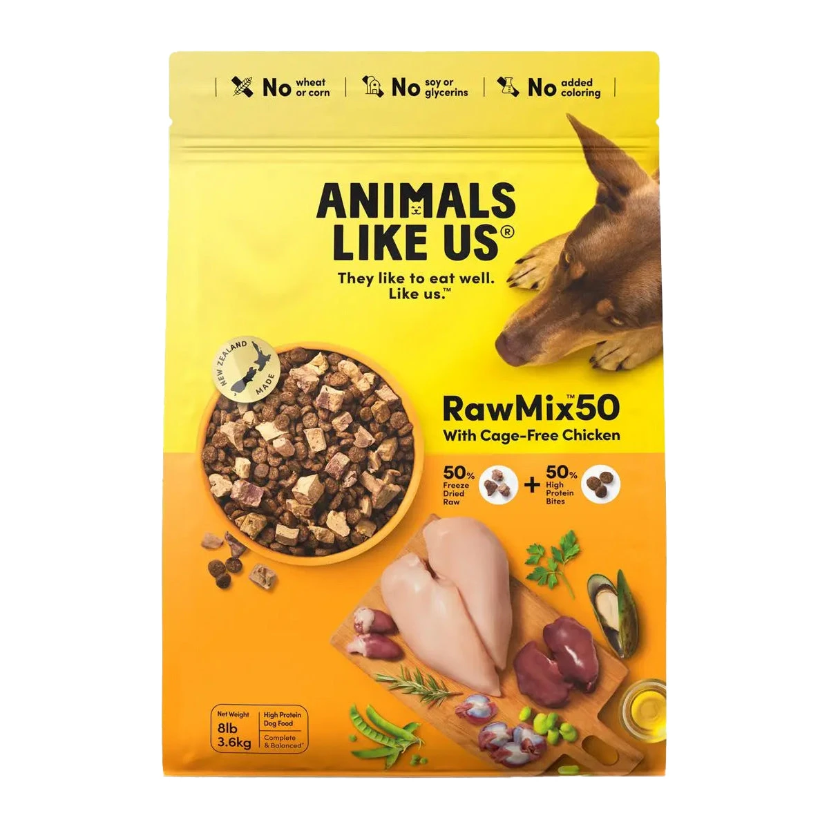 Animals Like Us RawMix50 With Cage Free ChickenDry Dog Food 8 Animals Like Us RawMix50 With Cage Free ChickenDry Dog Food - Image 8