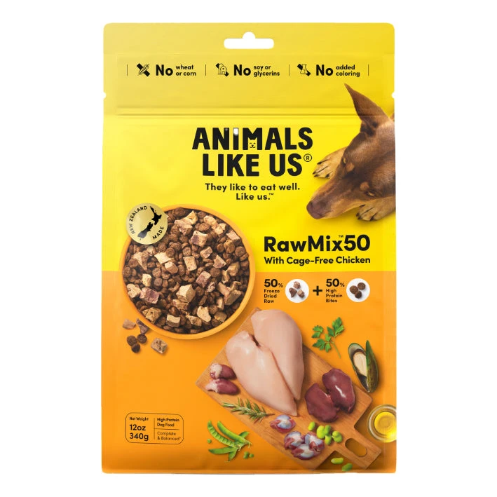 Animals Like Us RawMix50 With Cage Free ChickenDry Dog Food 6 Animals Like Us RawMix50 With Cage Free ChickenDry Dog Food - Image 6