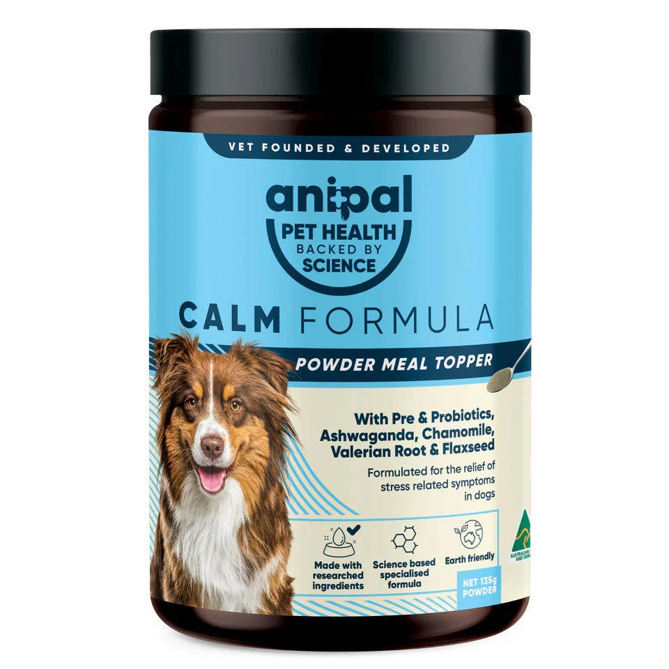 Anipal Calm Formula Powder Meal Topper 135g 1 Anipal Calm Formula Powder Meal Topper 135g