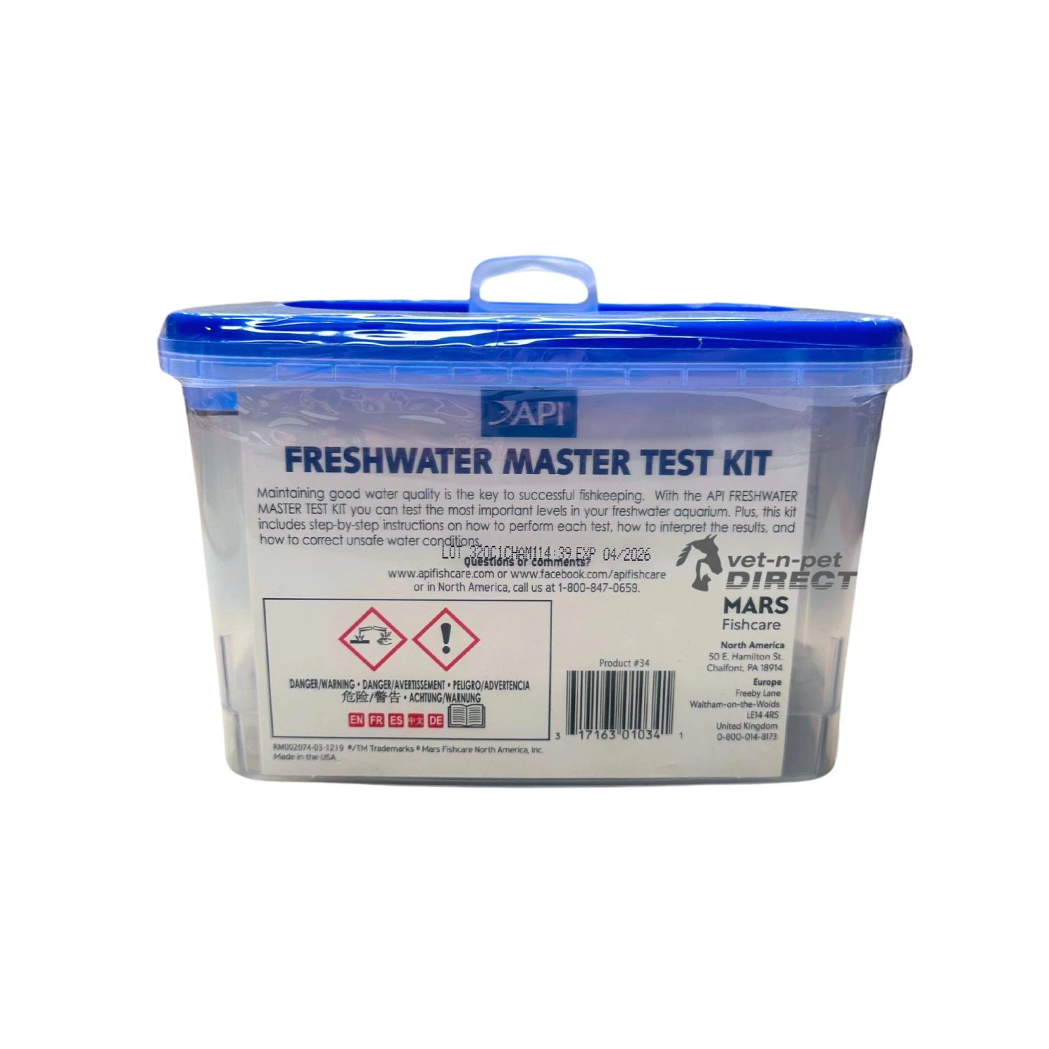 API Freshwater Master Multi Test Kit 5 In 1 3 API Freshwater Master Multi Test Kit 5 In 1 - Image 3