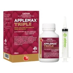 Abbey Applemax Triple Broad Spectrum Antiparasitic Liquid For Horses 250mL
