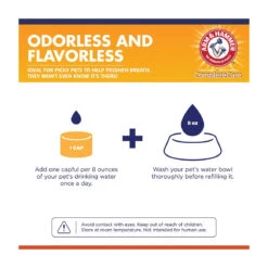 Arm & Hammer Complete Care Dental Water Additive For Cats 226mL -Vetn Pet Direct Store arm hammer cat dental water 2
