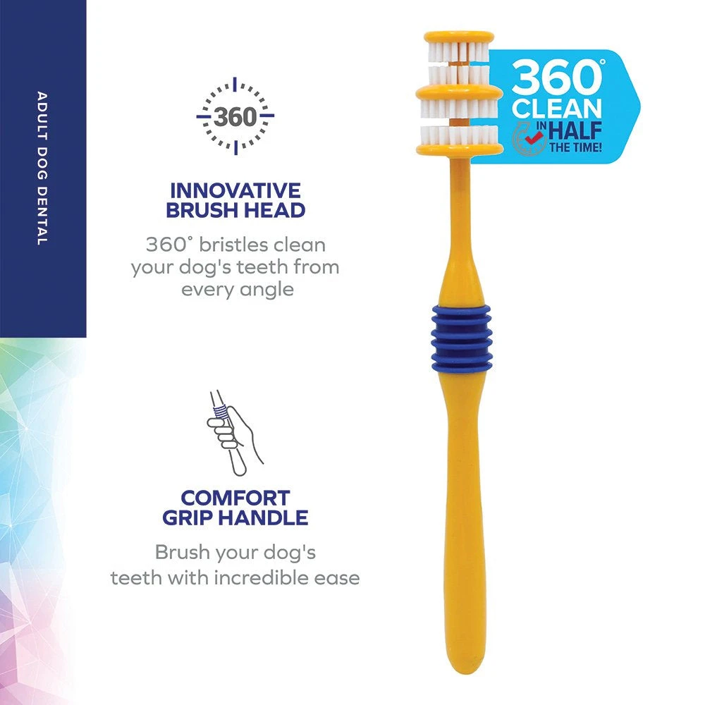 Arm & Hammer Fresh Spectrum 360 Degree Dog Toothbrush 4 Arm & Hammer Fresh Spectrum 360 Degree Dog Toothbrush - Image 4