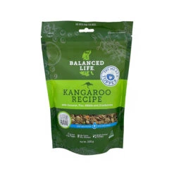 Balanced Life Canine Air Dried Topper 200g 9 Balanced Life Canine Air Dried Topper 200g -Vetn Pet Direct Store balanced life kangaroo 200g front 4web