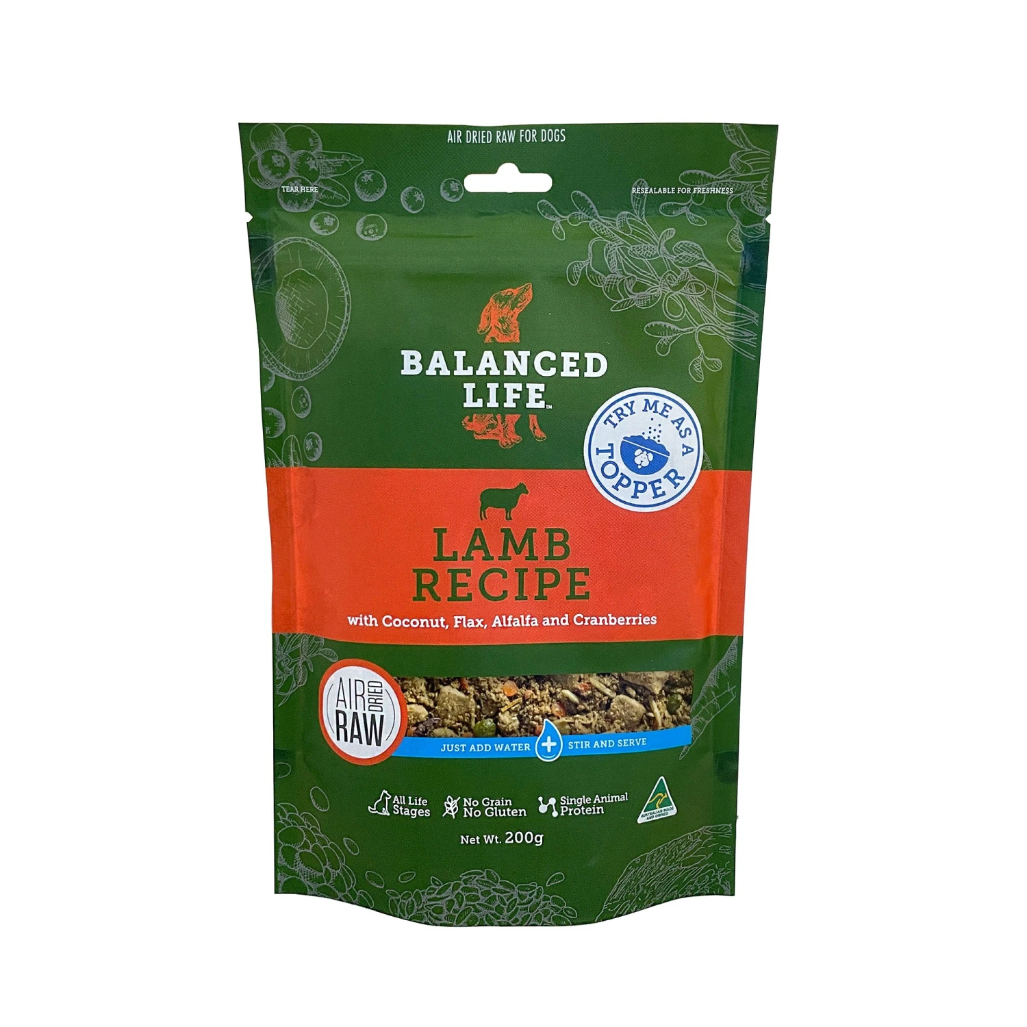 Balanced Life Canine Air Dried Topper 200g 5 Balanced Life Canine Air Dried Topper 200g - Image 5