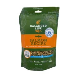 Balanced Life Canine Air Dried Topper 200g 11 Balanced Life Canine Air Dried Topper 200g -Vetn Pet Direct Store balanced life salmon 200g front 4web