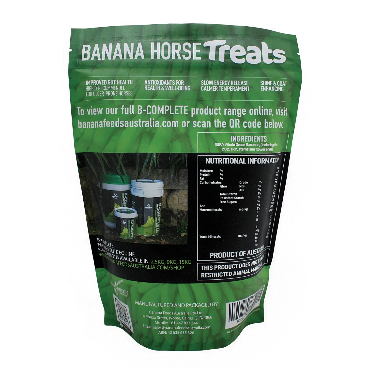 Banana Horse Treats 175g 2 Banana Horse Treats 175g - Image 2