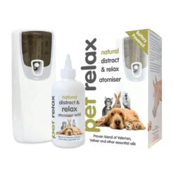 Pet Relax Natural Distract & Relax Battery Atomiser + 300mL Refill
