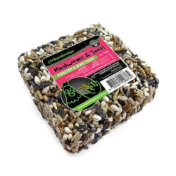 Bainbridge Mealworms & Seeds Treat Block