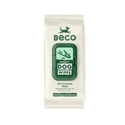 Beco Bamboo Dog Wipes - 80 Pack