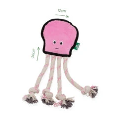 Beco Recycled Rough & Tough Octopus - Medium 5 Beco Recycled Rough & Tough Octopus - Medium -Vetn Pet Direct Store beco recycled octopus 3