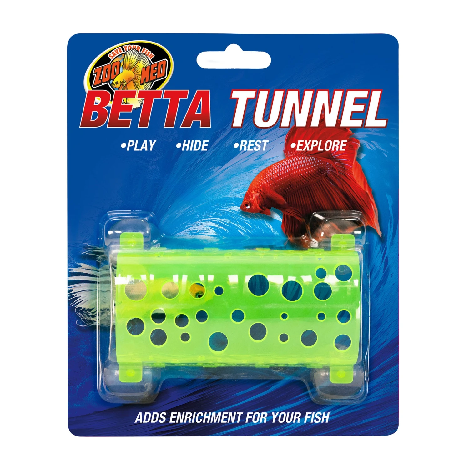 Zoo Med Betta Play Tunnel 1 Zoo Med Betta Play Tunnel