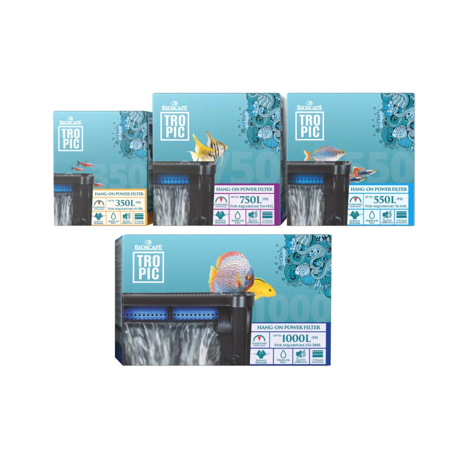 Bioscape Tropic Hang-On Power Filter 2 Bioscape Tropic Hang-On Power Filter - Image 2