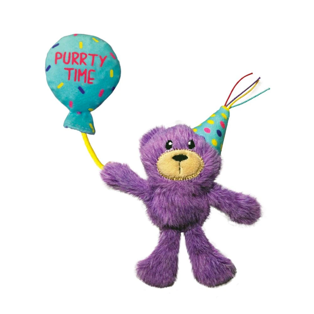 KONG Cat Occasions Birthday Teddy 1 KONG Cat Occasions Birthday Teddy