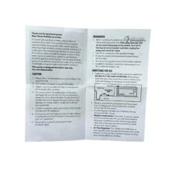 Blue Planet Bubbilo Double Outlet Air Pump -Vetn Pet Direct Store blue planet bubbilo tw300 airpump instructions2