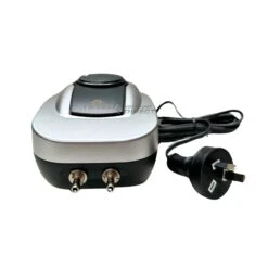 Blue Planet Bubbilo Double Outlet Air Pump -Vetn Pet Direct Store blue planet bubbilo twin pump tw400 life front