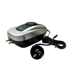 Blue Planet Bubbilo Double Outlet Air Pump -Vetn Pet Direct Store blue planet bubbilo twin pump tw400 right