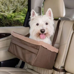 PetSafe Happy Ride Booster Seat 9 PetSafe Happy Ride Booster Seat -Vetn Pet Direct Store booster seat lifestyle