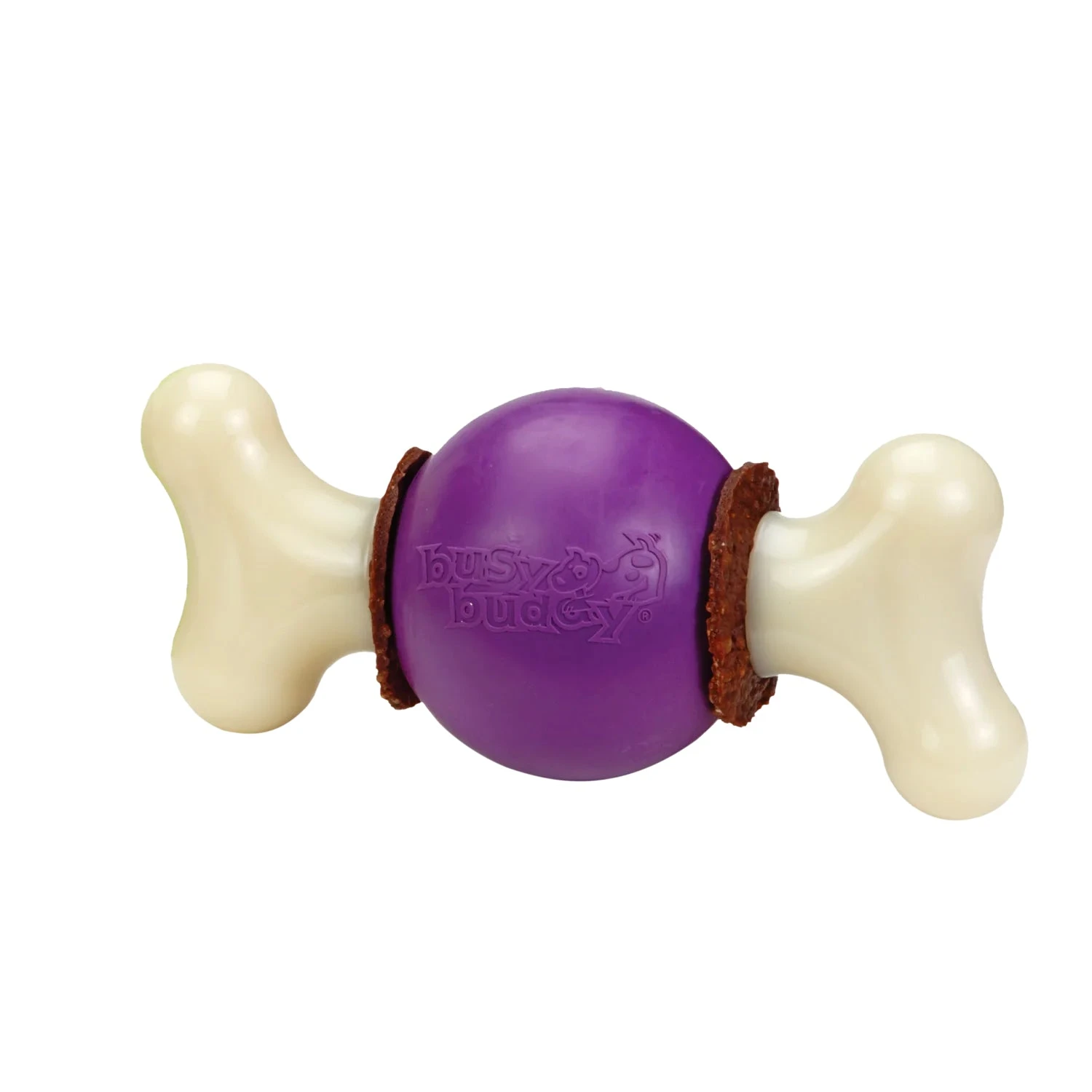 PetSafe Busy Buddy Bouncy Bone Treat Ring Dog Toy 2 PetSafe Busy Buddy Bouncy Bone Treat Ring Dog Toy - Image 2