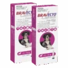 Bravecto Spot-On For Dogs 40kg-56kg (Pink) -2 Pack Value Bundle