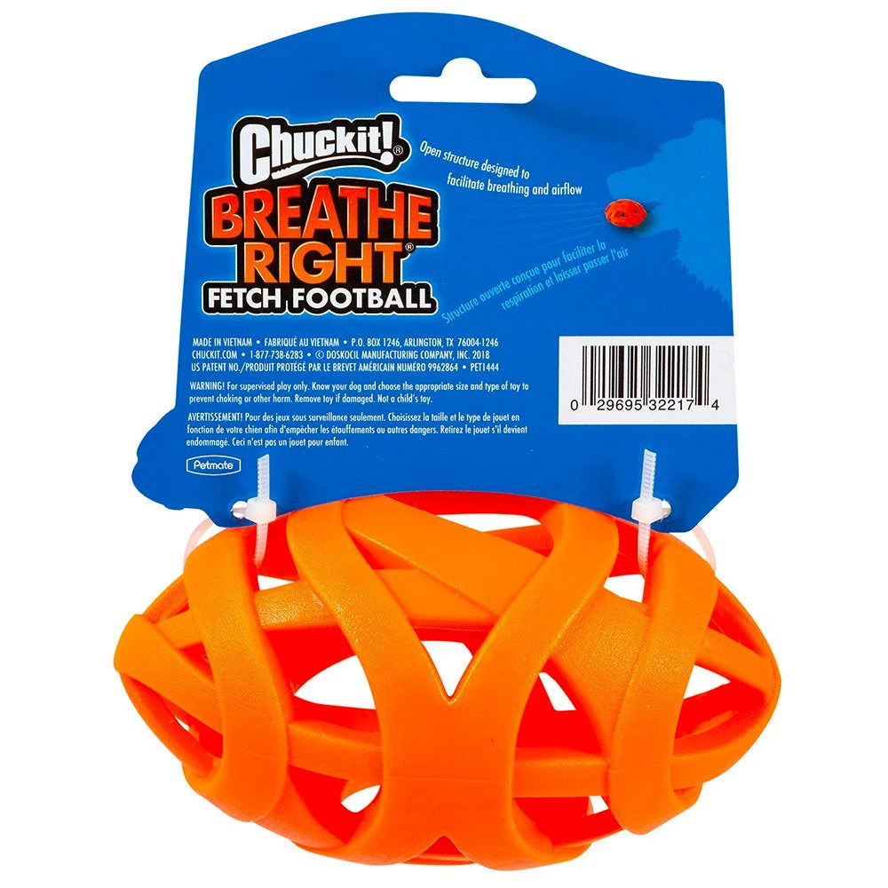 Chuckit! Breathe Right Fetch Football 3 Chuckit! Breathe Right Fetch Football - Image 3
