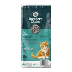Breeder's Choice Non-Clumping Recycled Paper Cat Litter 5 Breeder's Choice Non-Clumping Recycled Paper Cat Litter -Vetn Pet Direct Store breeders choice litter back