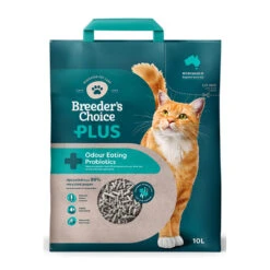 Breeder's Choice PLUS Probiotics Non-Clumping Recycled Paper Cat Litter 10L