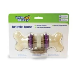 PetSafe Busy Buddy Bristle Bone Treat Ring Dog Toy