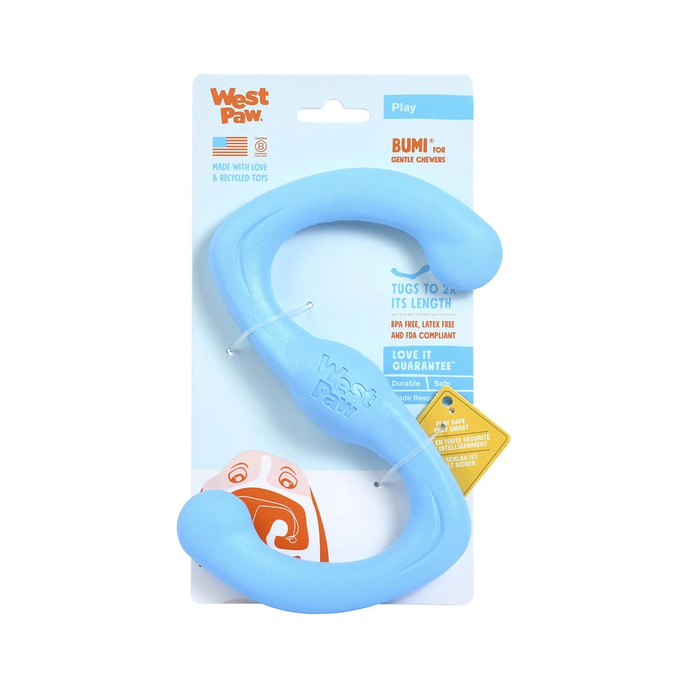 West Paw Zogoflex Bumi Tug & Fetch Dog Toy 4 West Paw Zogoflex Bumi Tug & Fetch Dog Toy - Image 4